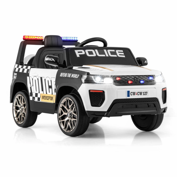 12V Kids Ride on Car Mercedes-Benz AMG CLA 45 With Remote-White