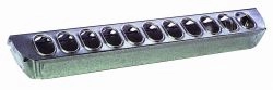 18 Inch Metal Slide-Top Poultry Ground Feeder