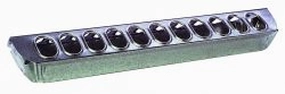 18 Inch Metal Slide-Top Poultry Ground Feeder