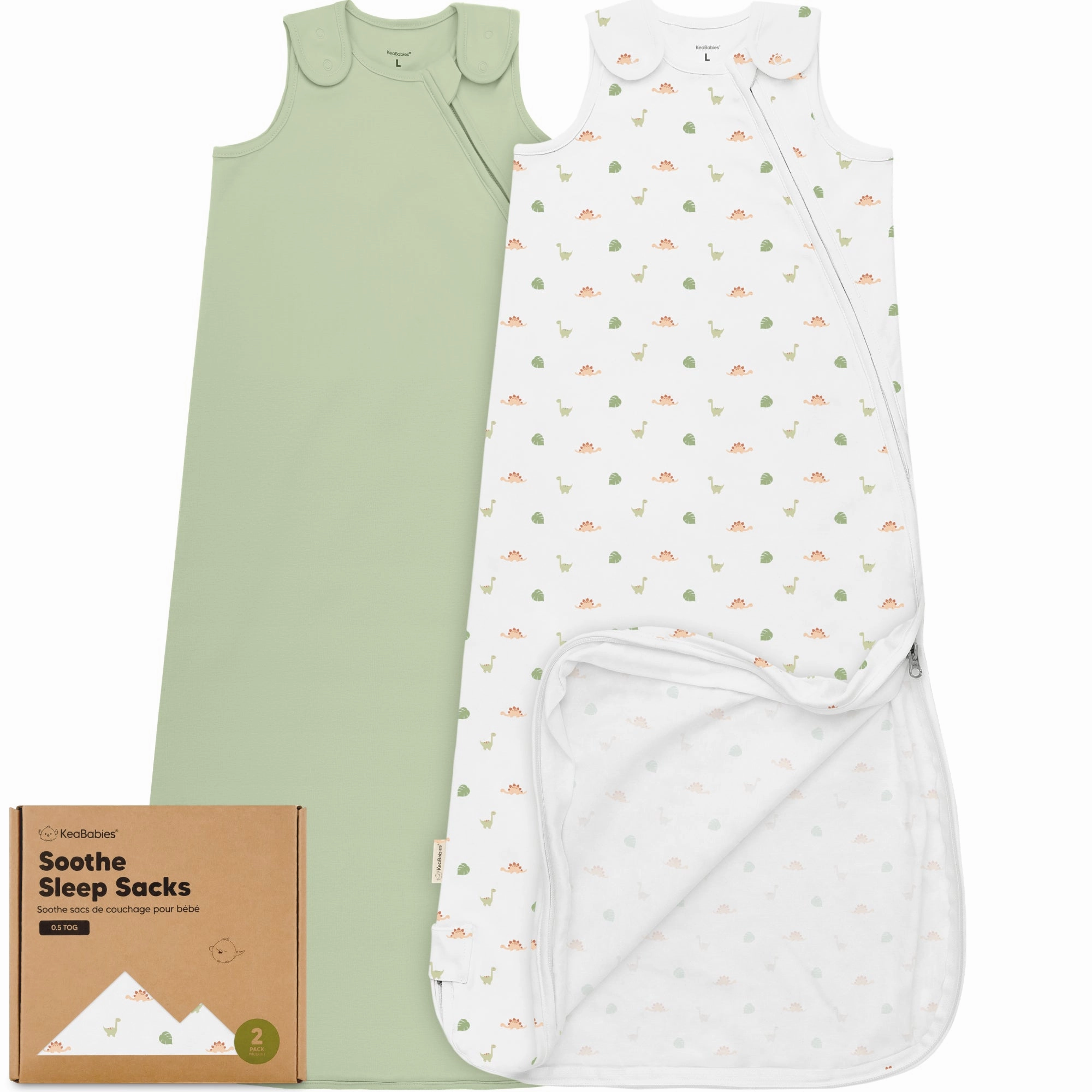 2-Pack Soothe Sleep Sacks (Roarsome)