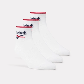 3-Pack Sports Essentials Ankle Socks White