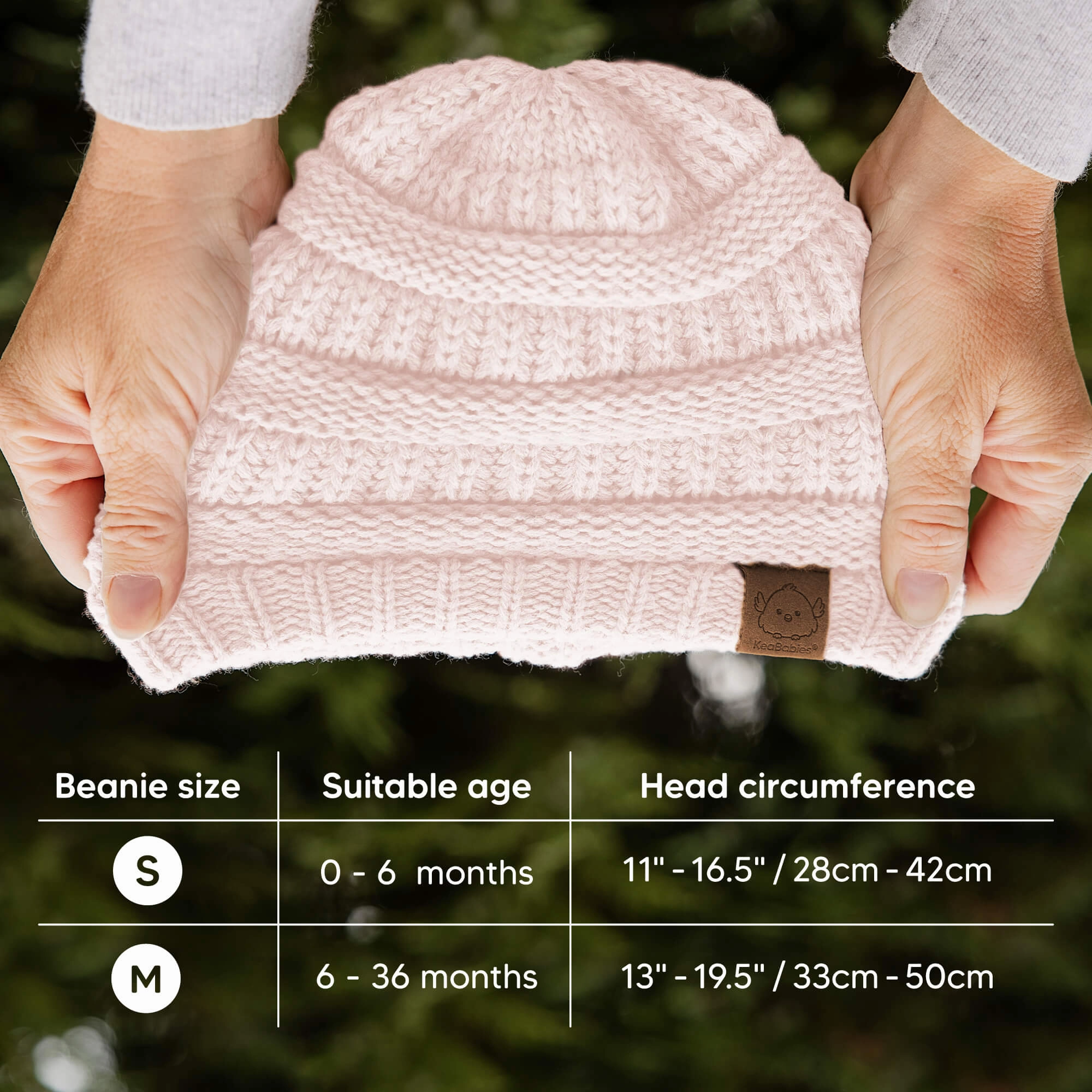 3-Pack Warmzy Baby Beanies (Sweet Pea)