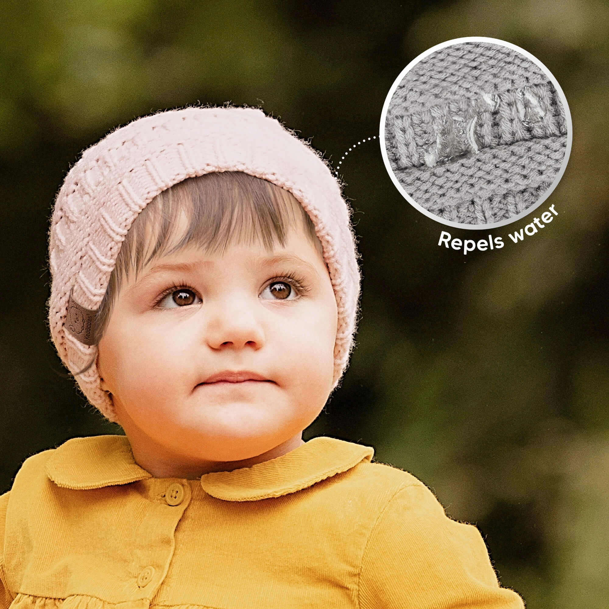 3-Pack Warmzy Baby Beanies (Sweet Pea)