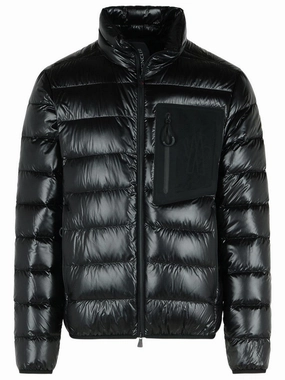 'Fraser' Black Polyamide Down Jacket