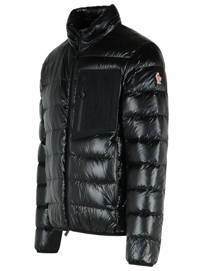 'Fraser' Black Polyamide Down Jacket