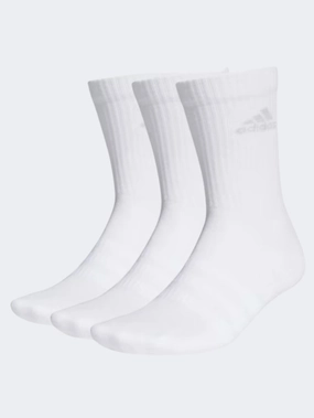 Adidas Cushioned Unisex Training Sock White/Light Grey