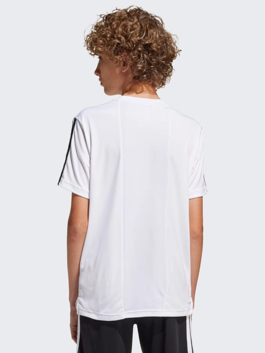 Adidas Essentials Kids-Boys Sportswear T-Shirt White/Black