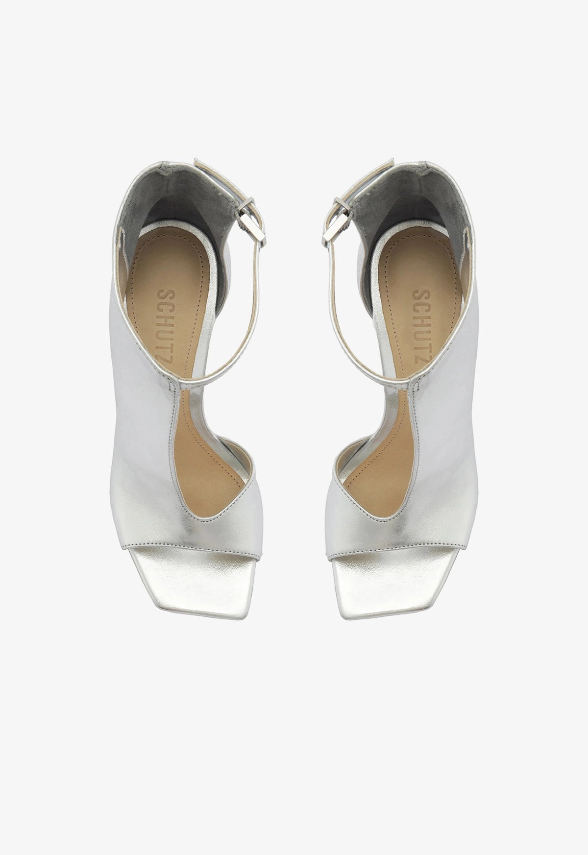 Alina Metallic Leather Sandal