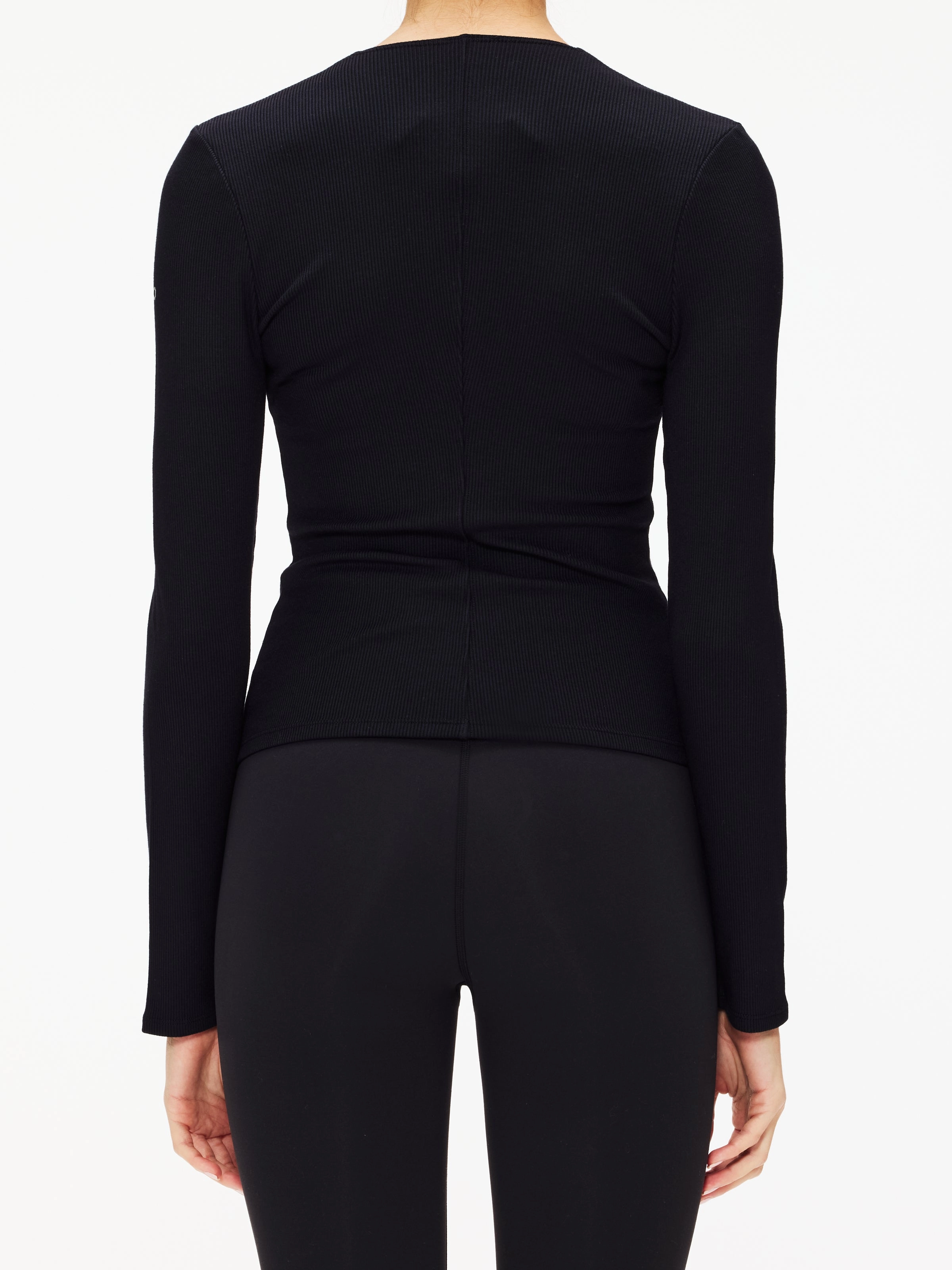 Alo Yoga Ribbed Mesmerize Long Sleeve