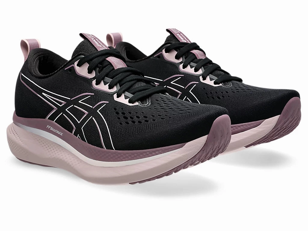 ASICS Glideride Max (Black/Pale Pink) - Women's