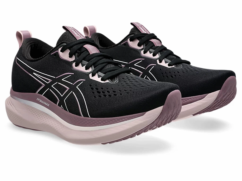 ASICS Glideride Max (Black/Pale Pink) - Women's