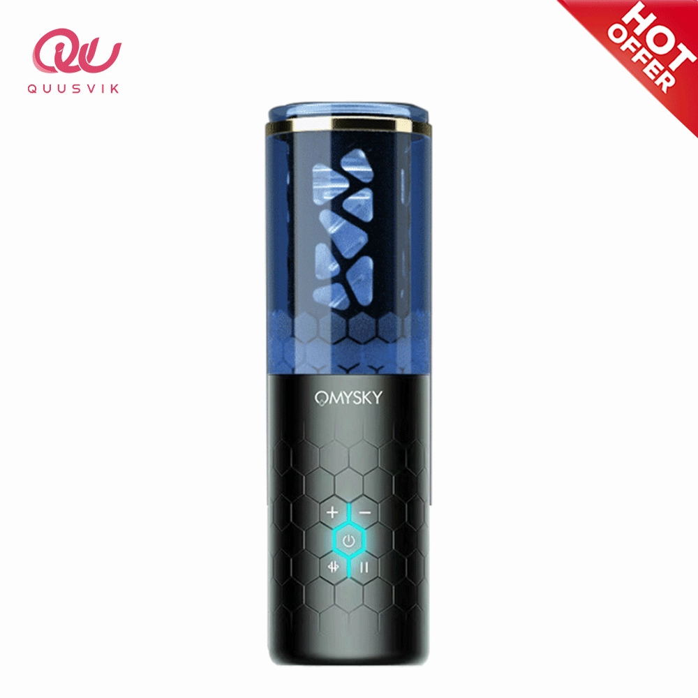 Automatic Rotating Male Masturbator Cup - Quusvik Telescopic Toy for Men