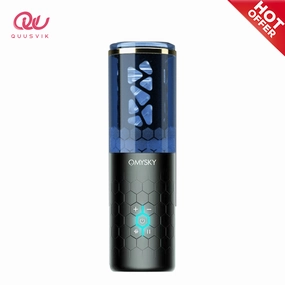Automatic Rotating Male Masturbator Cup - Quusvik Telescopic Toy for Men