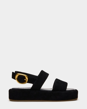 BARONI BLACK SUEDE