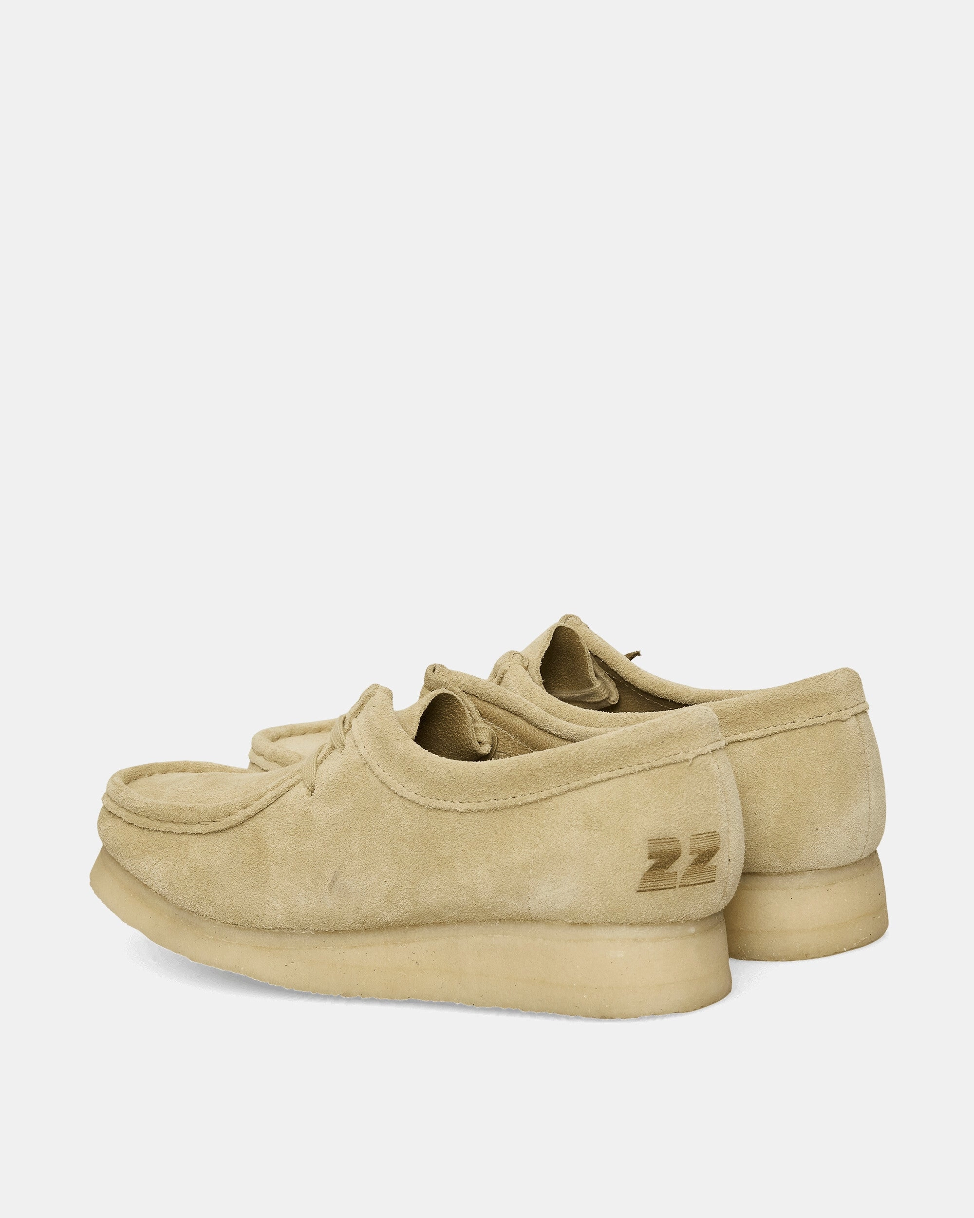 Bleu Mode Wallabee Shoes Beige