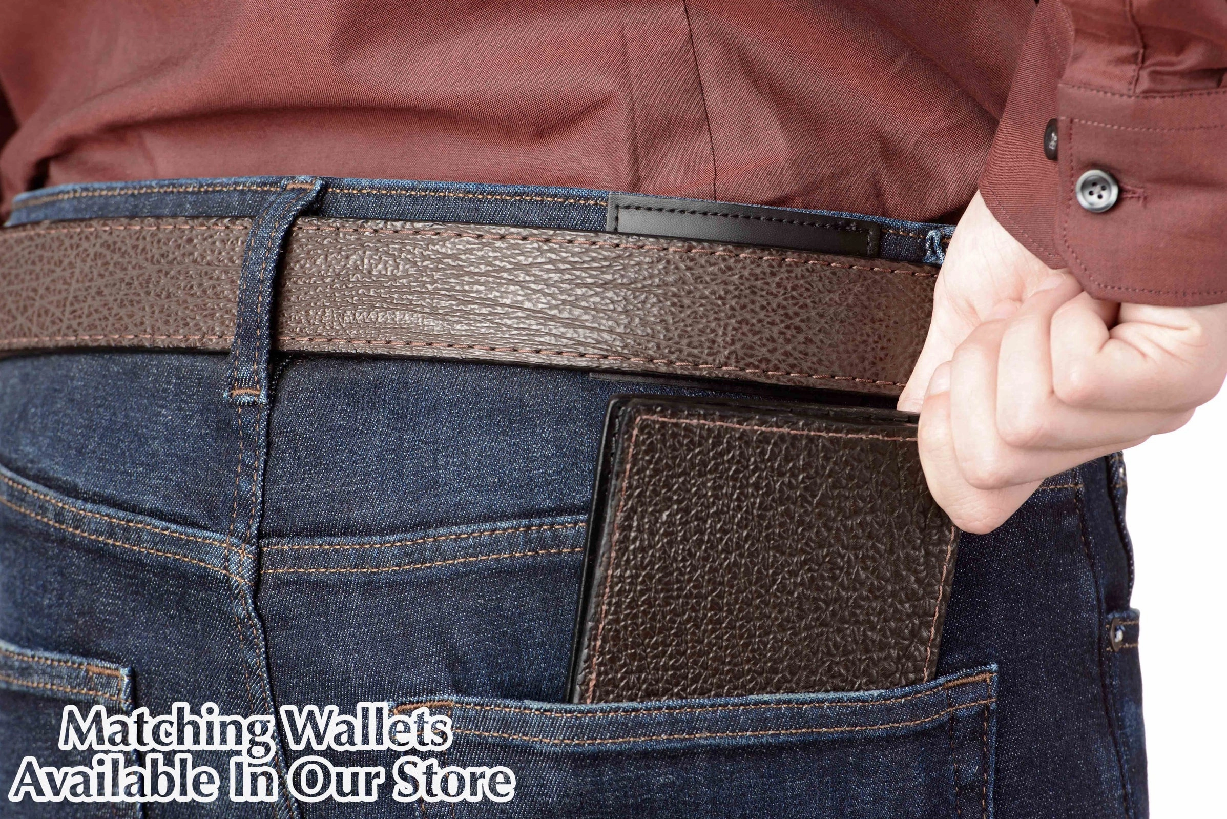 Brown Shark Money Belt With 25" Zipper 1.50" Wide