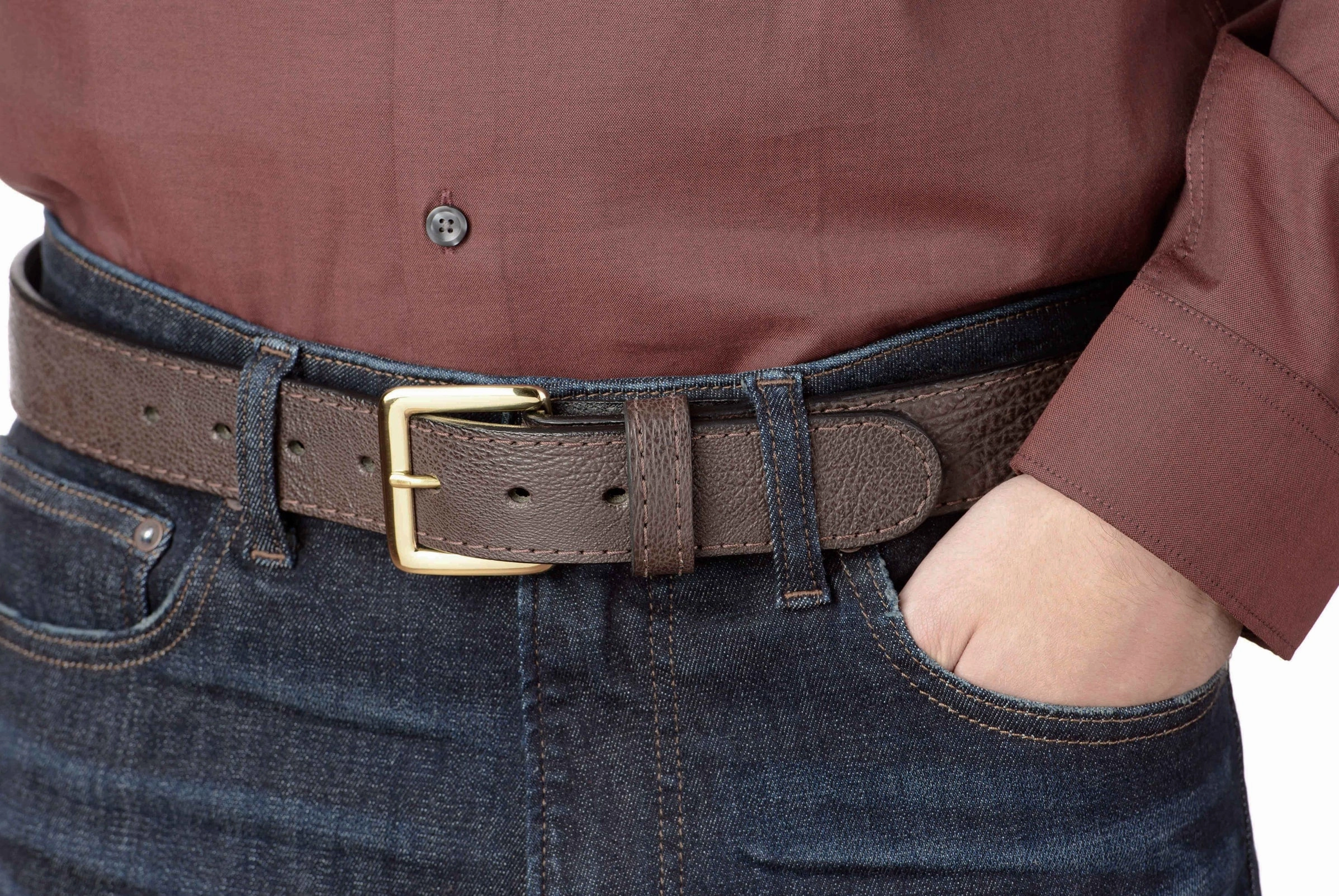 Brown Shark Money Belt With 25" Zipper 1.50" Wide