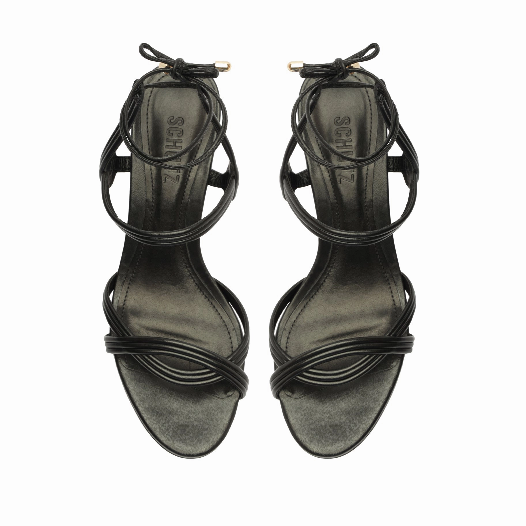 Brynn Mid Block Leather Sandal