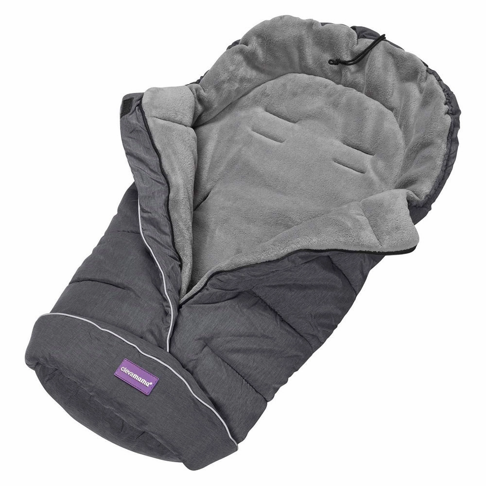 ClevaMama Universal Footmuff Grey