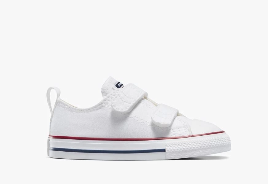 CONVERSE KIDS CHUCK TAYLOR ALL-STAR 2V WHITE SNEAKER SHOE