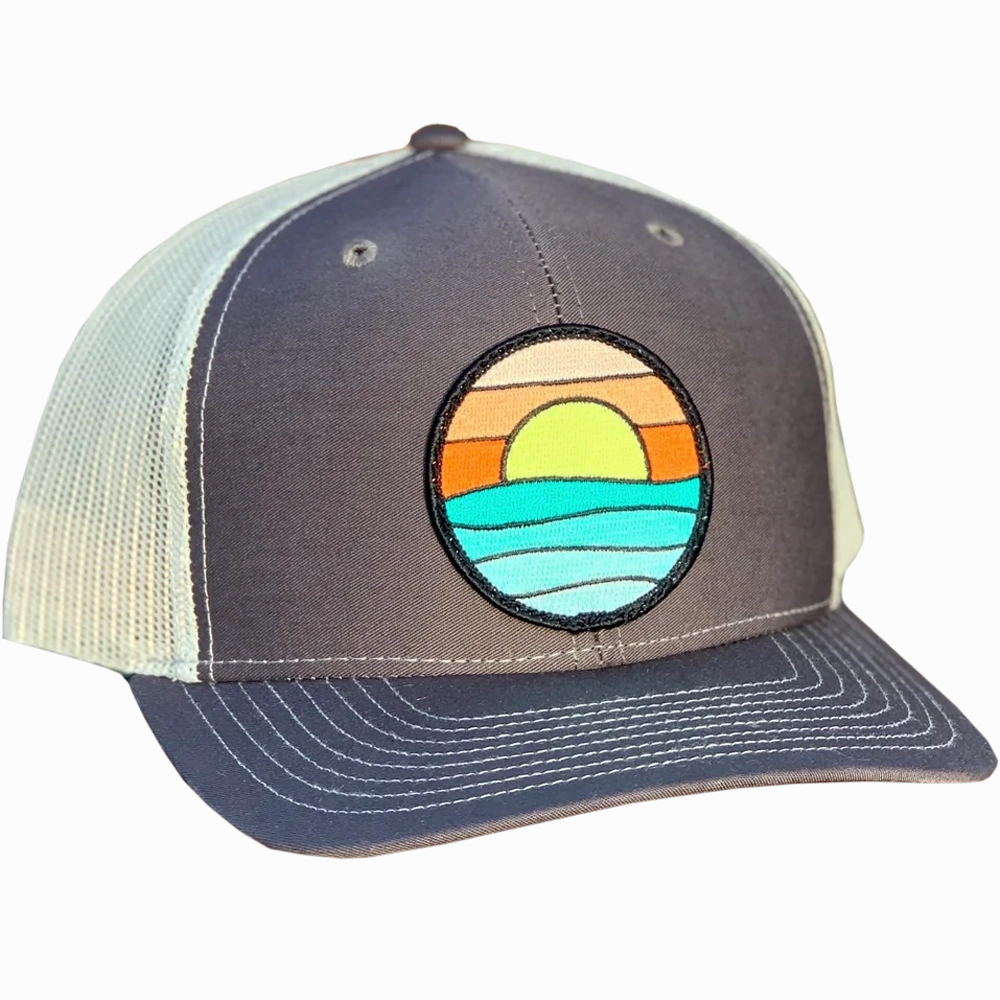 Curved Brim Trucker with Serenity Patch