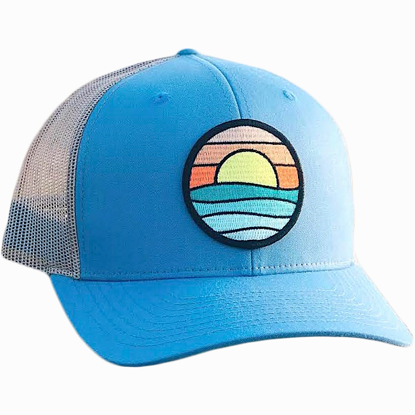 Curved Brim Trucker with Serenity Patch