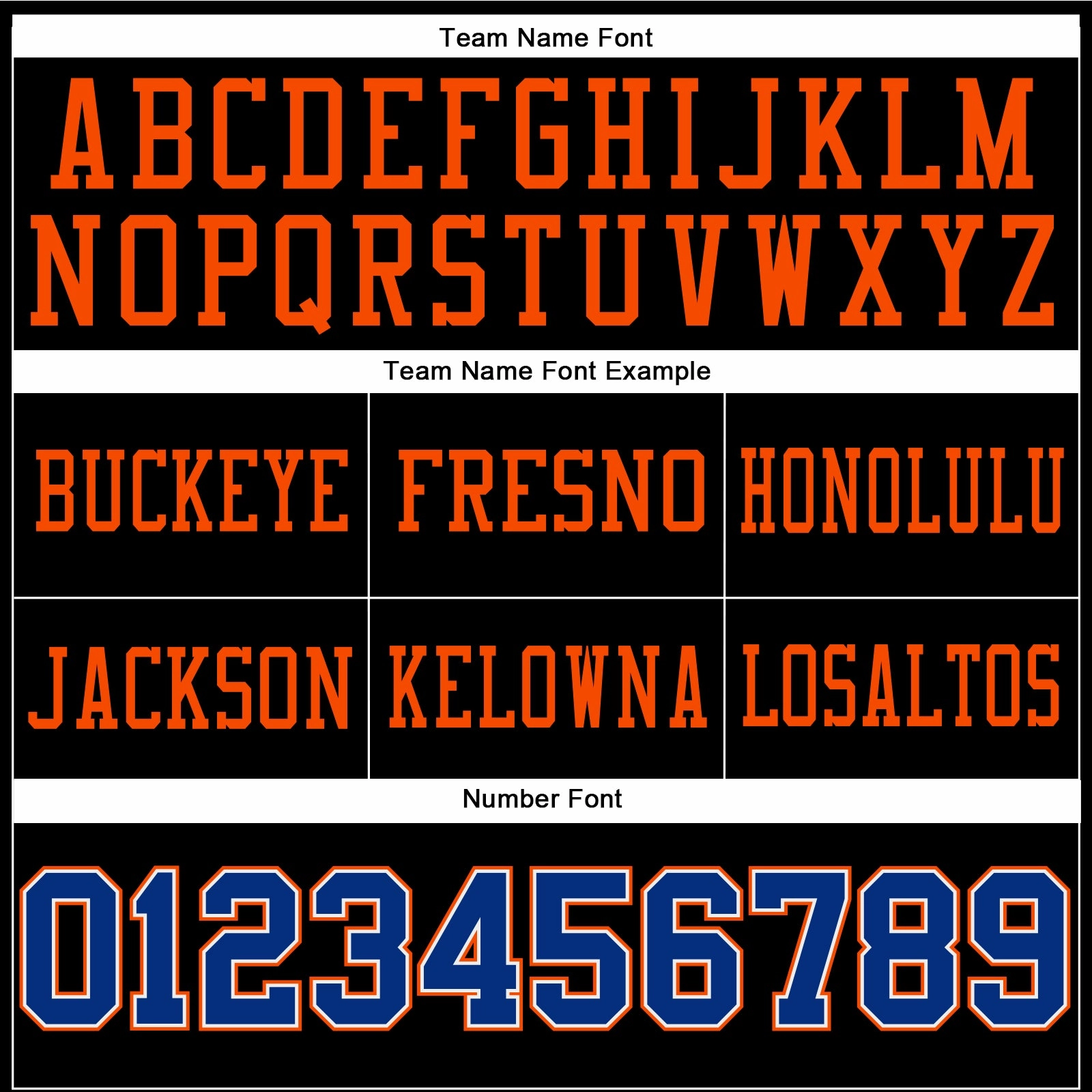 Custom Black Royal-Orange Mesh Authentic Football Jersey