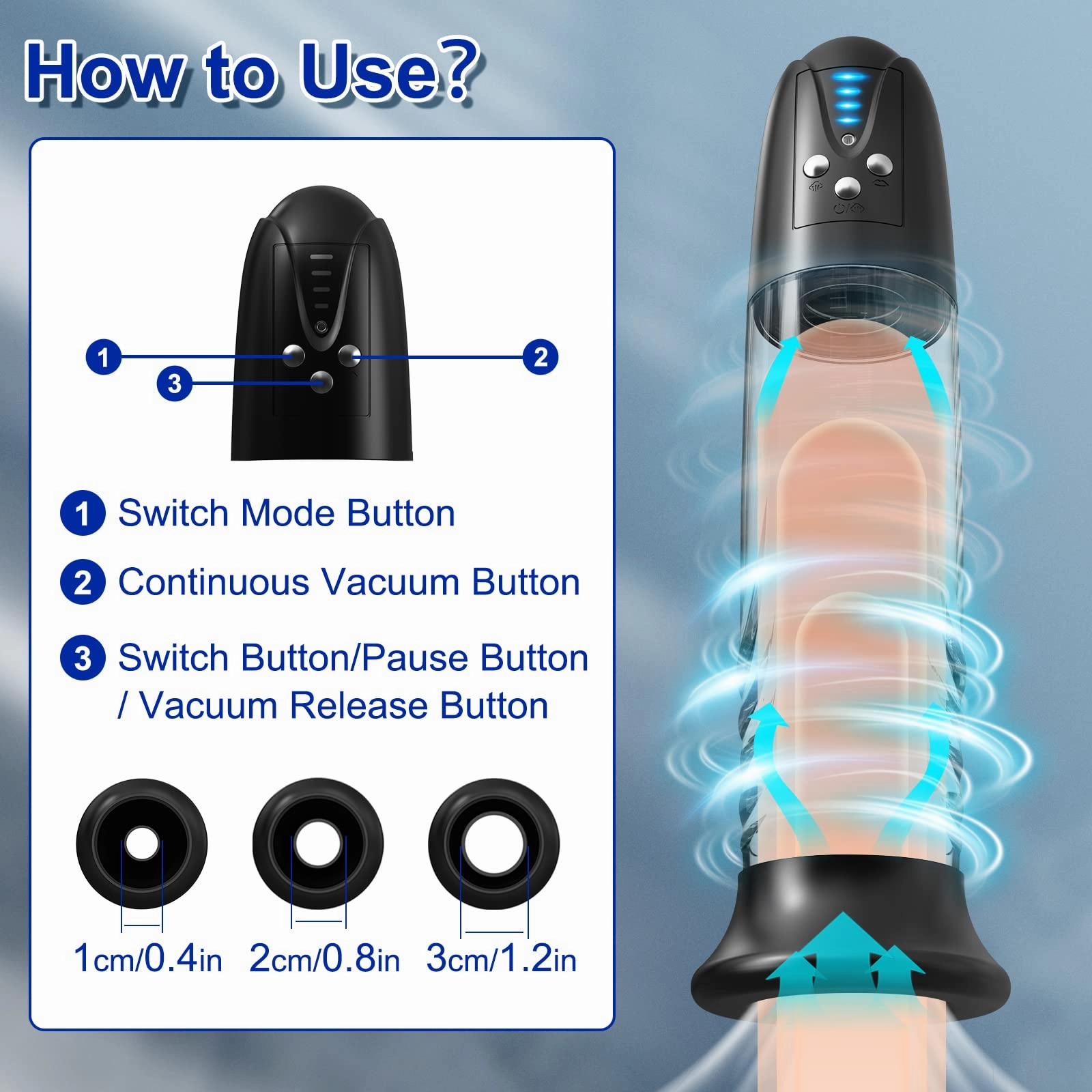 Eldon - Automatic Sucking Penis Pump