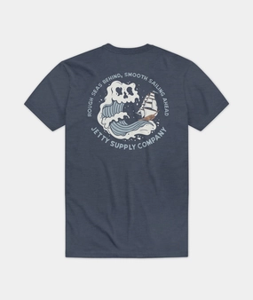 Jetty Mens Rough Seas Tee