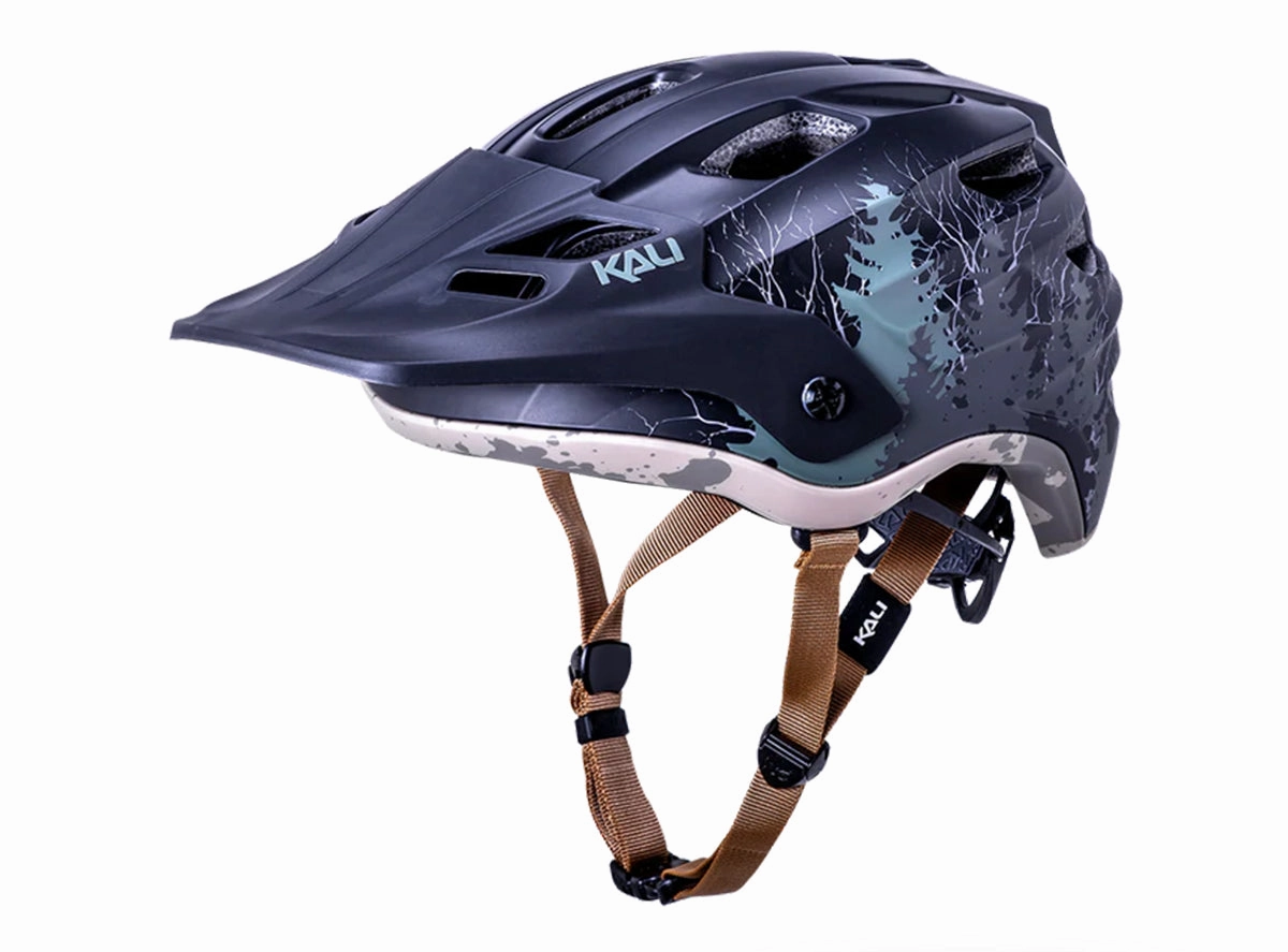 Kali Maya 3.0 MTB Helmet - Artist Series - Black Forrest Matt