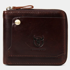 Leather Wallets For Men Coin Purse, ID Wallets, Card Case, Money Clip, Bifold