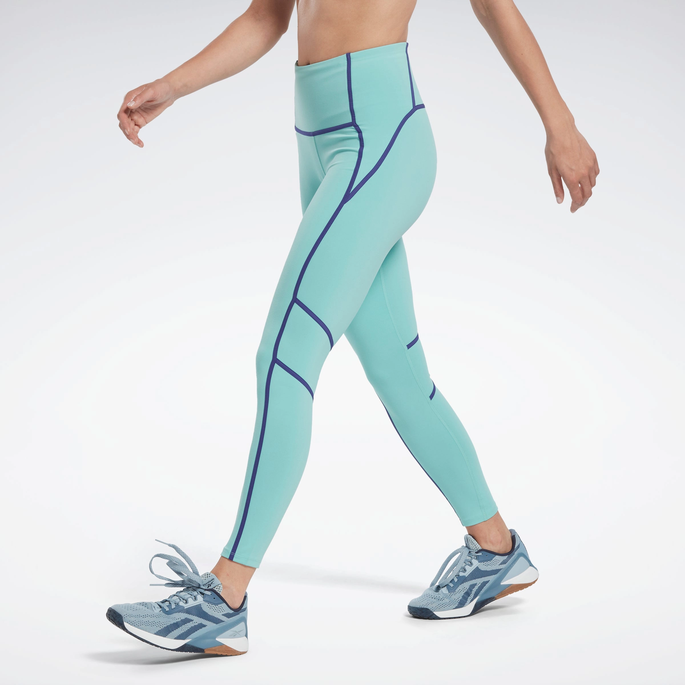 Les Mills 174; Colorblock Leggings Semi Teal