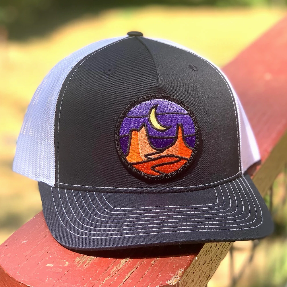 Men's Curved Brim Trucker w/ Desert