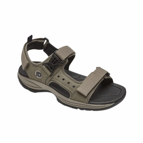 Men's Nolan Waterproof Sandal - Taupe (4E Width)