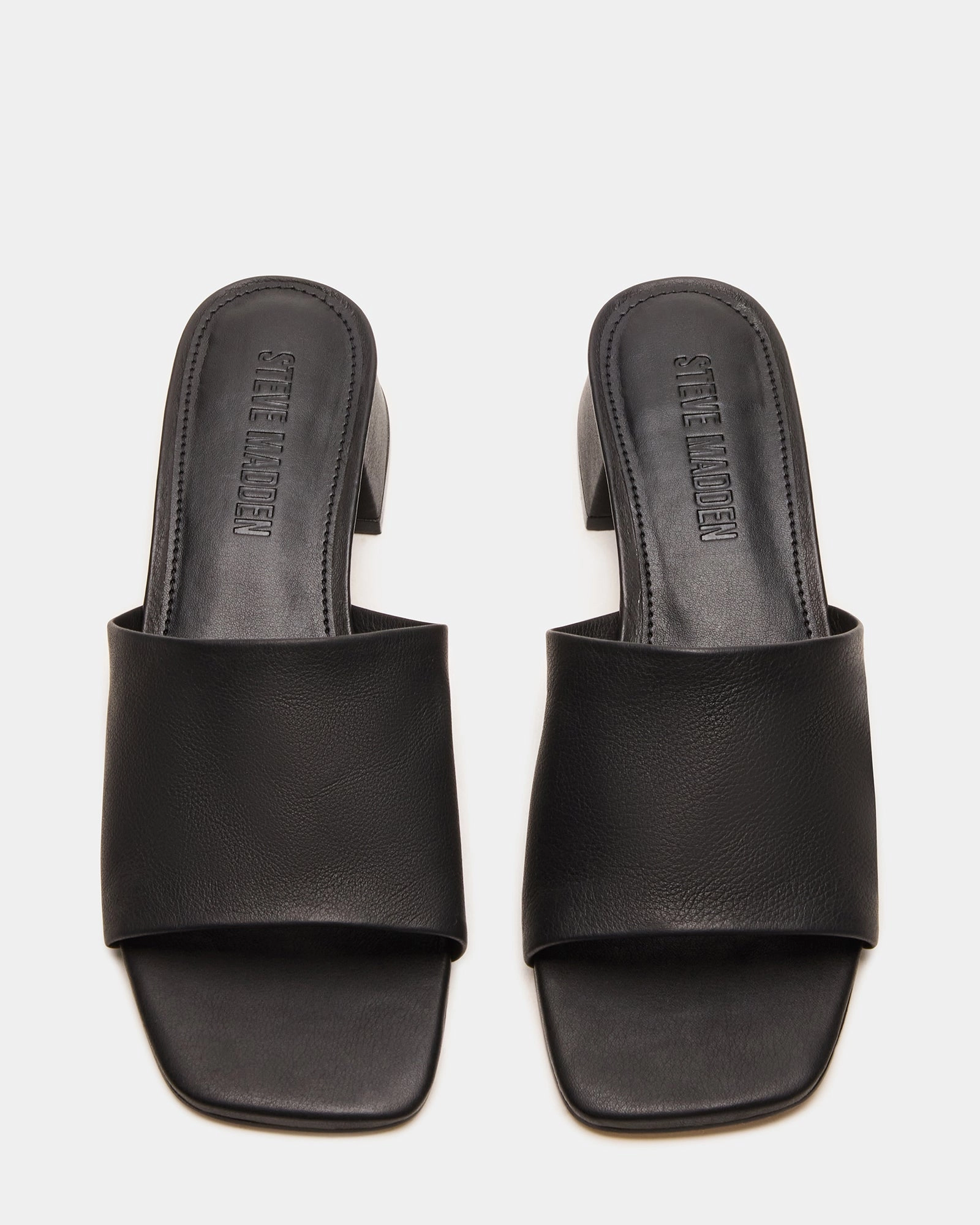 MONTGOMERY BLACK LEATHER
