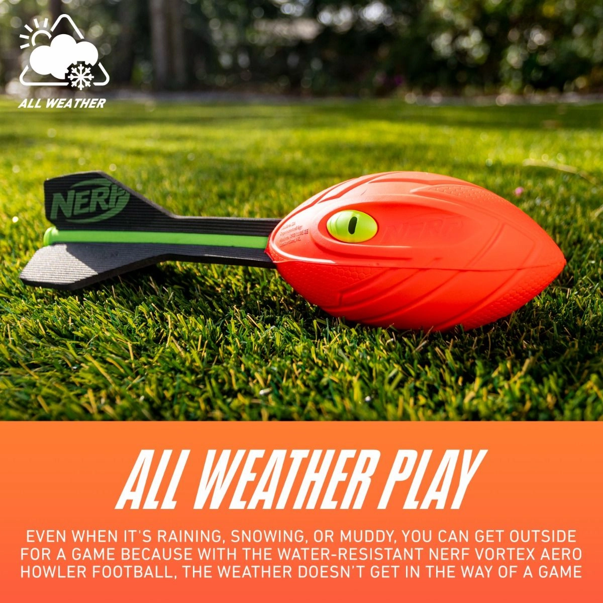 Nerf Vortex Aero Howler Red