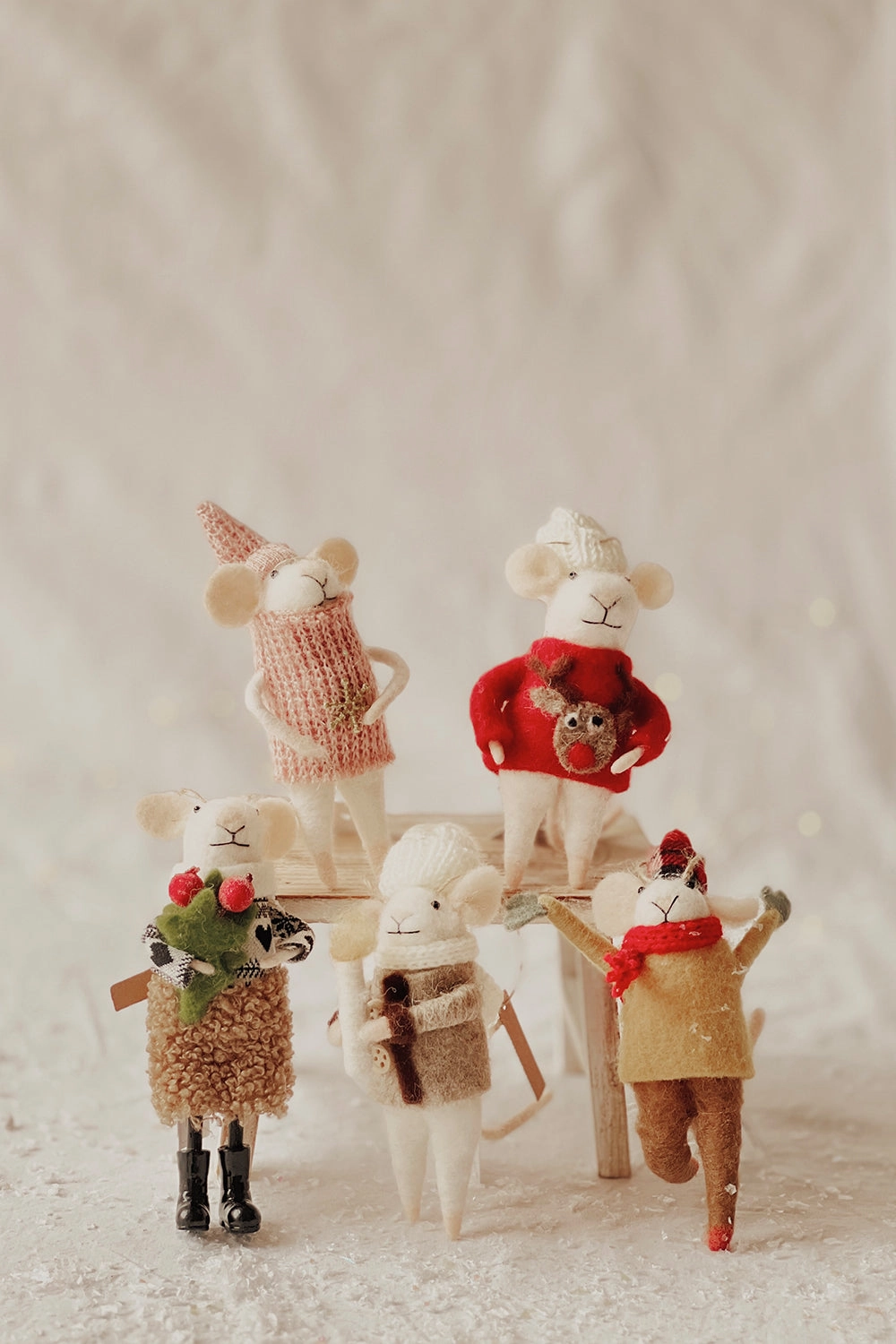 Outdoor | Holiday Mouse Ornament - 5 Options