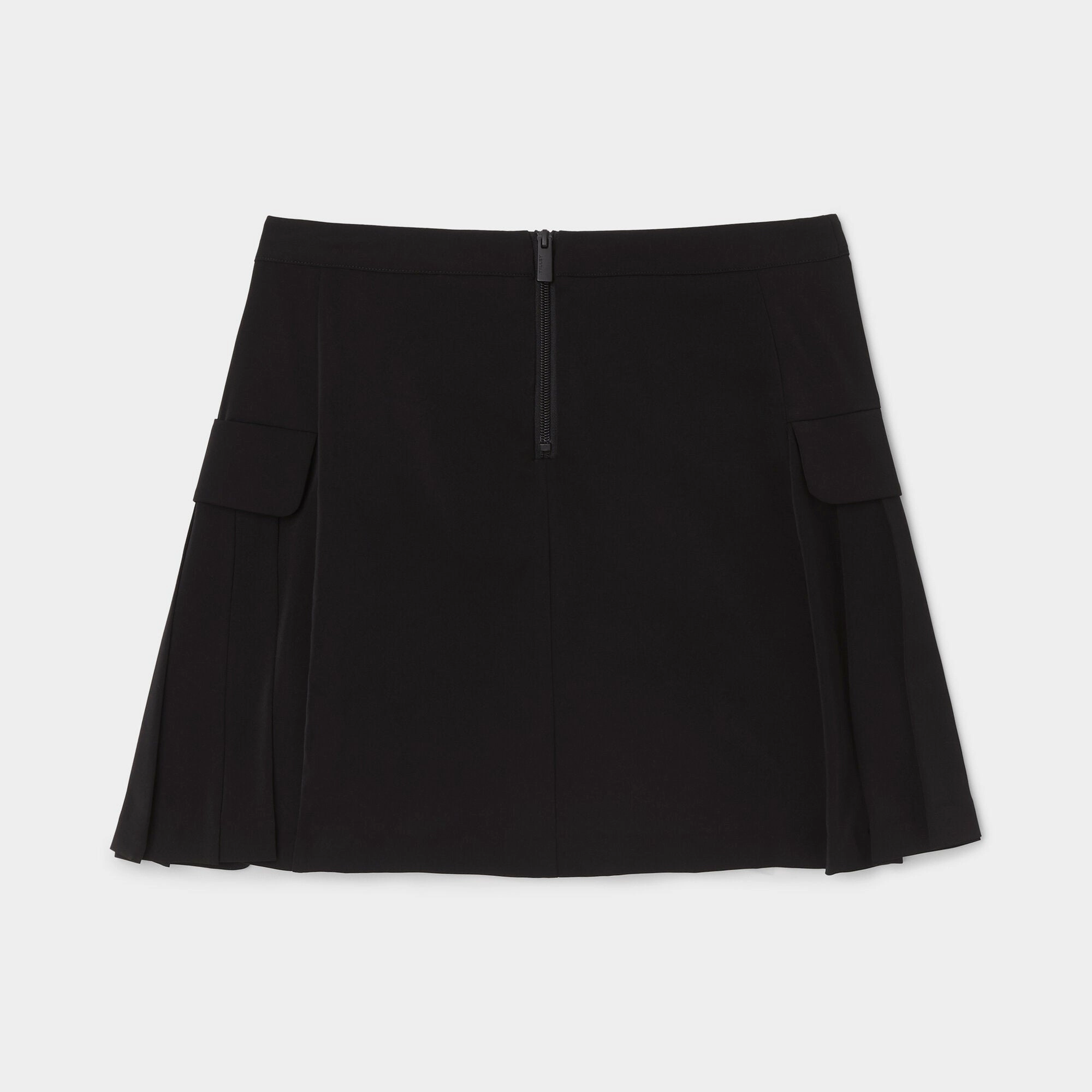 Pleated Cargo Skort