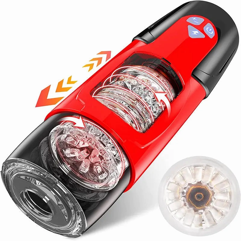Quusvik Airplane Cup Masturbator for Men - 7 Thrust & Rotate Modes