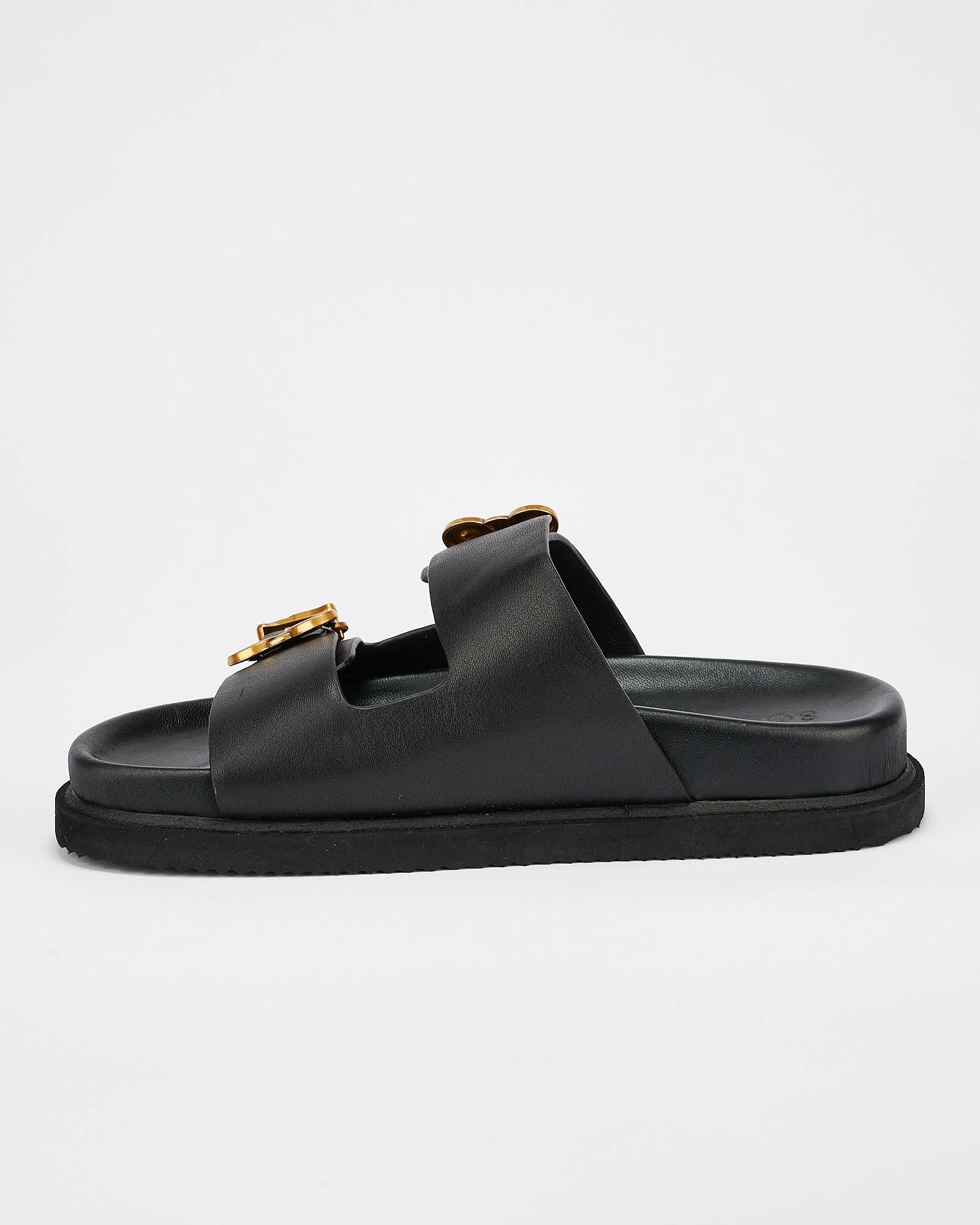 Scribe Footbed Black/Gold