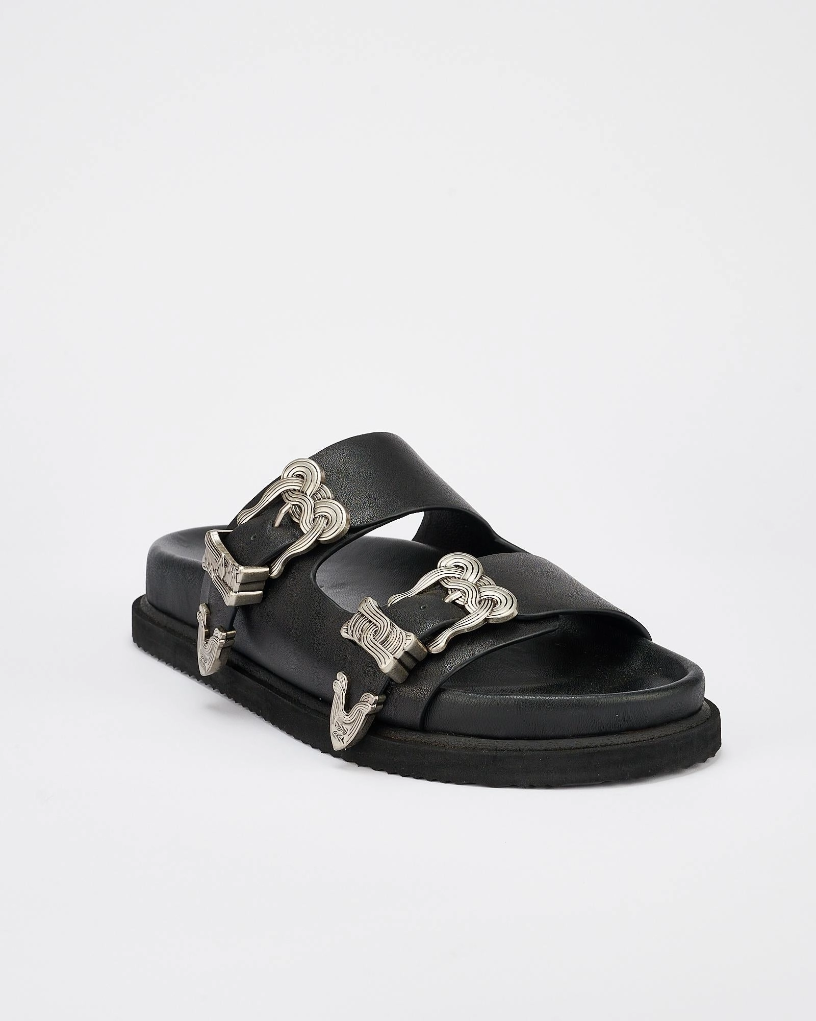 Scribe Footbed Black/Silver