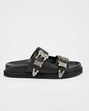 Scribe Footbed Black/Silver