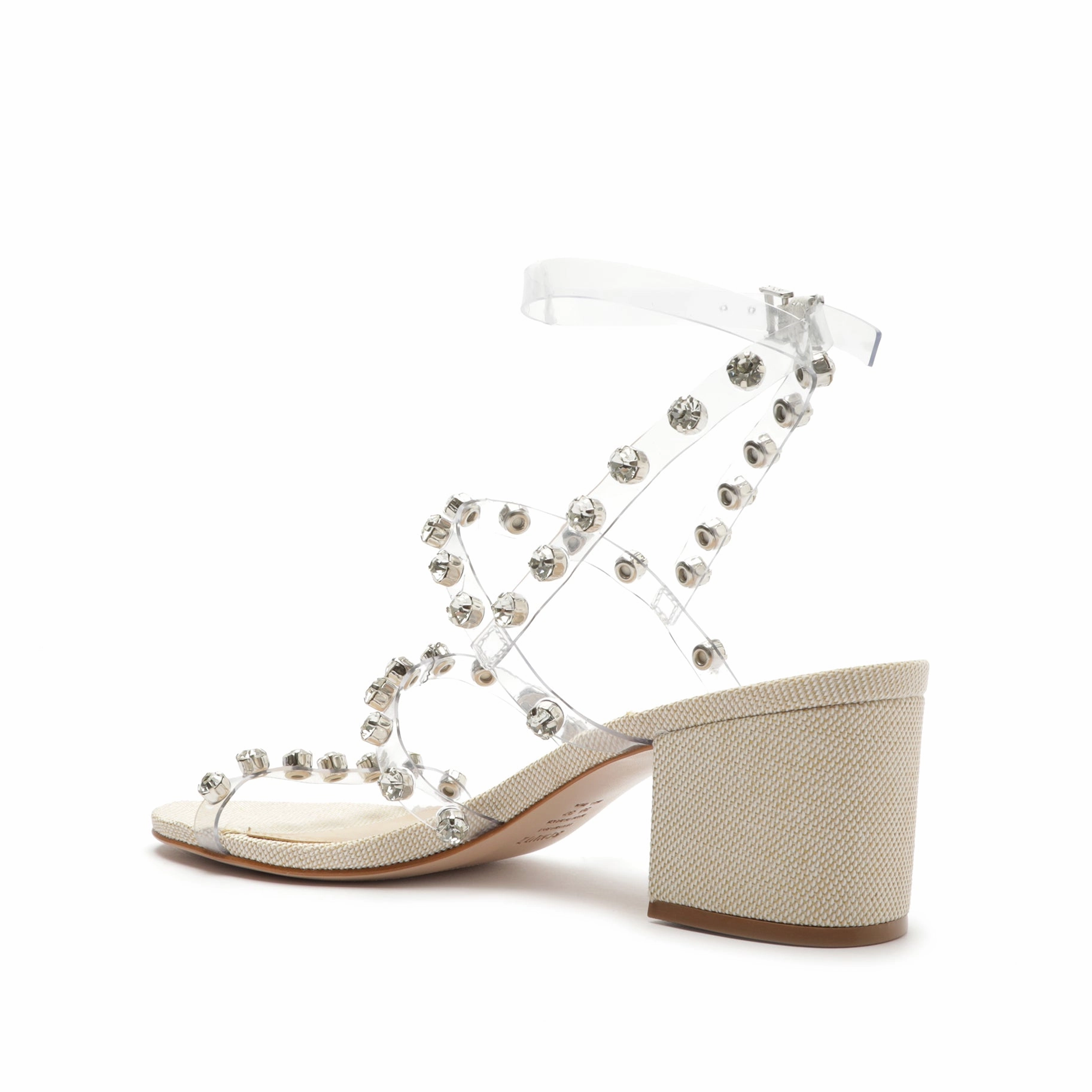 Steph Leather & Vinyl Sandal