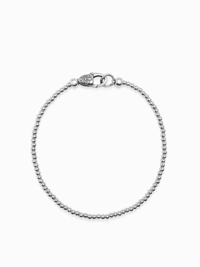 Sterling Silver Beaded Bracelet
