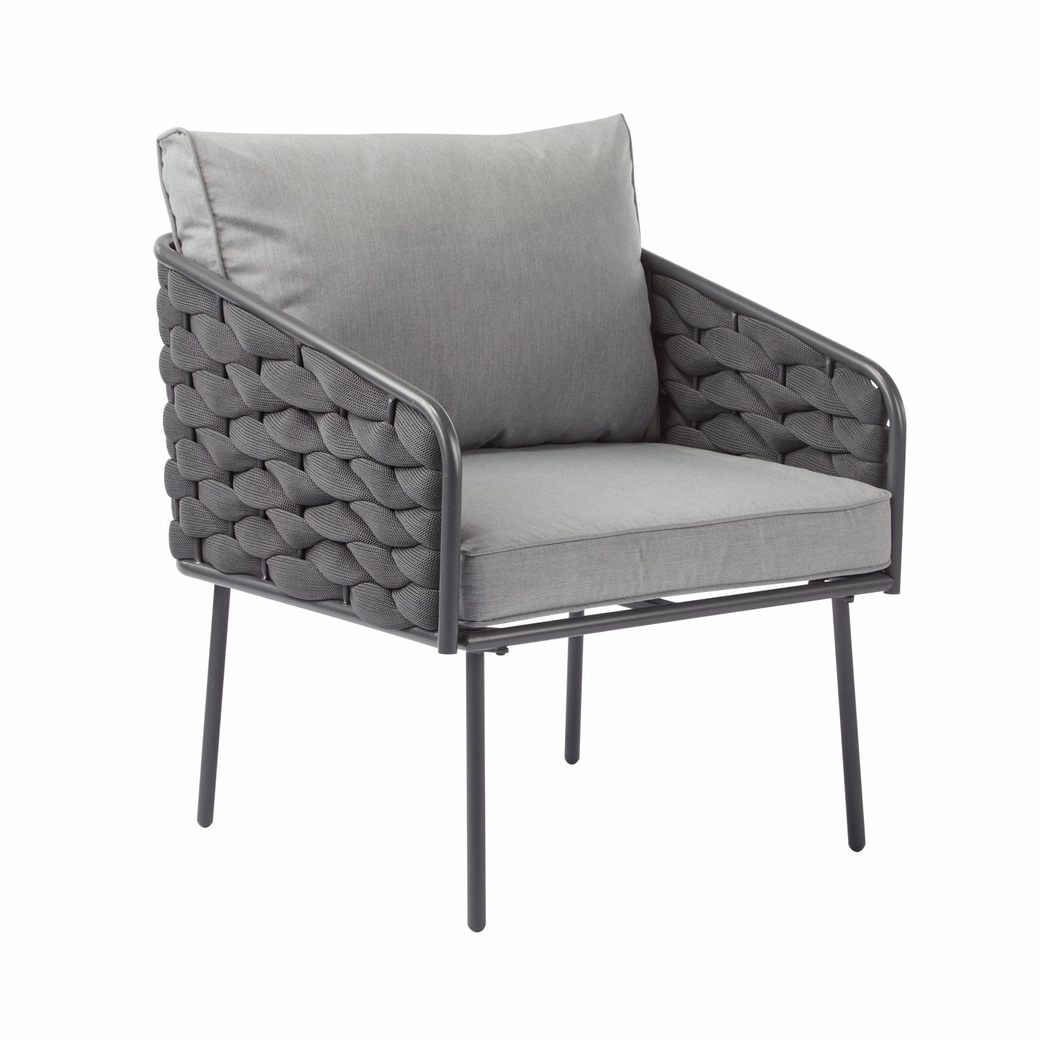 Streamdale 4-Piece Outdoor Patio Furniture Set with Cushions