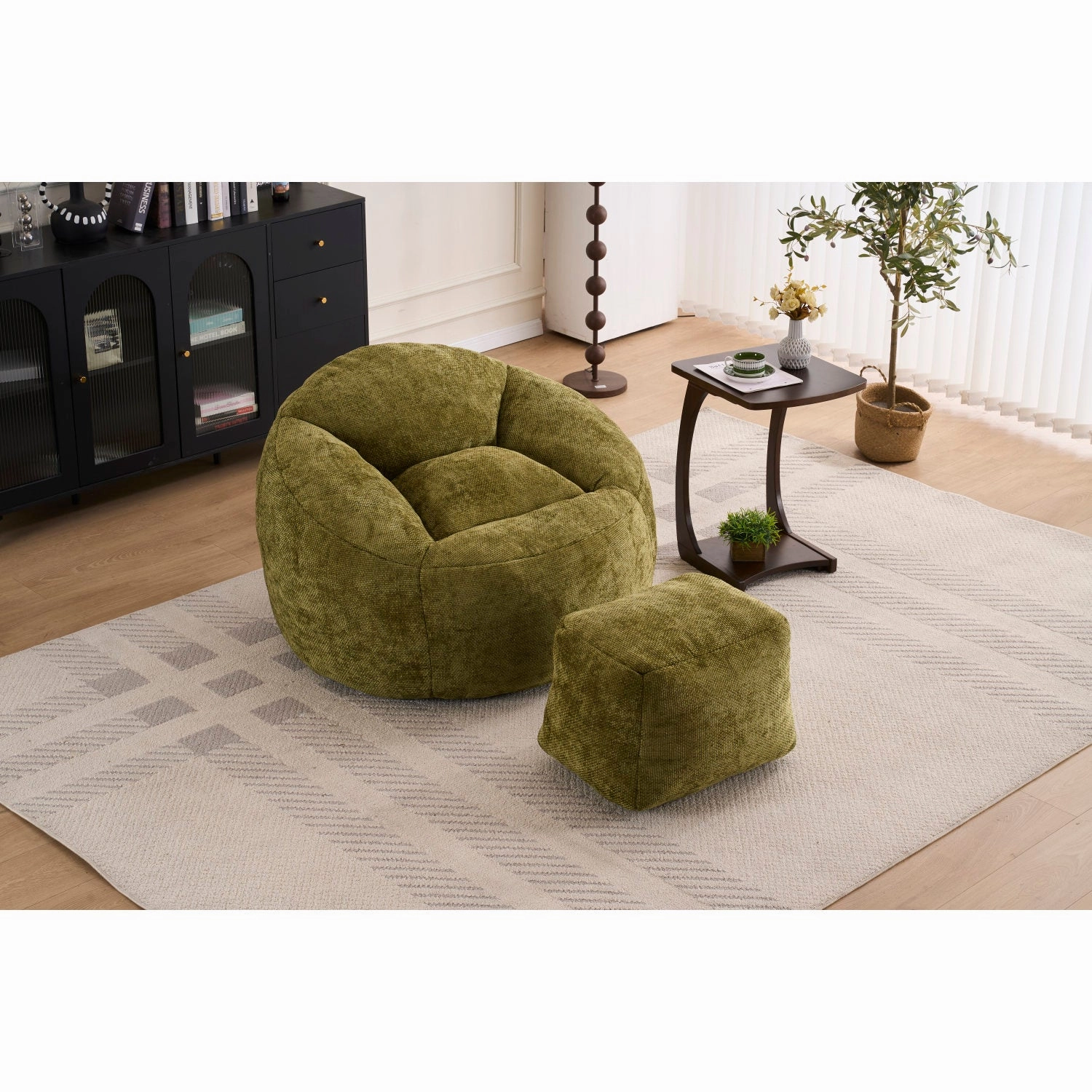 Streamdale Chenille Bean Bag Chair - Indoor/Outdoor