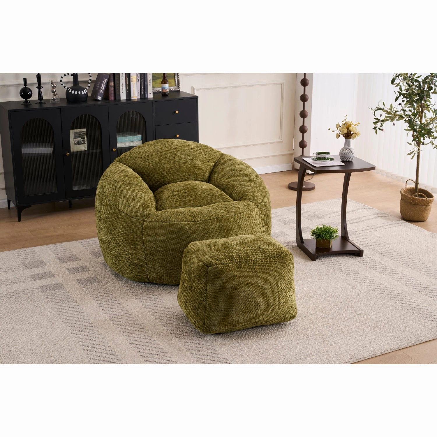 Streamdale Chenille Bean Bag Chair - Indoor/Outdoor