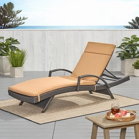 Streamdale Outdoor Chaise Lounge Cushion (2PCS)