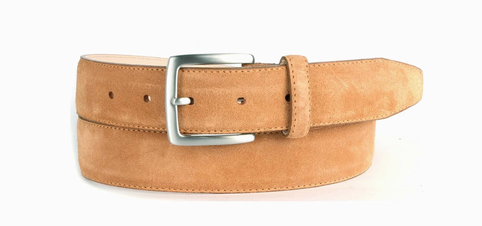 Suede Belt Tan