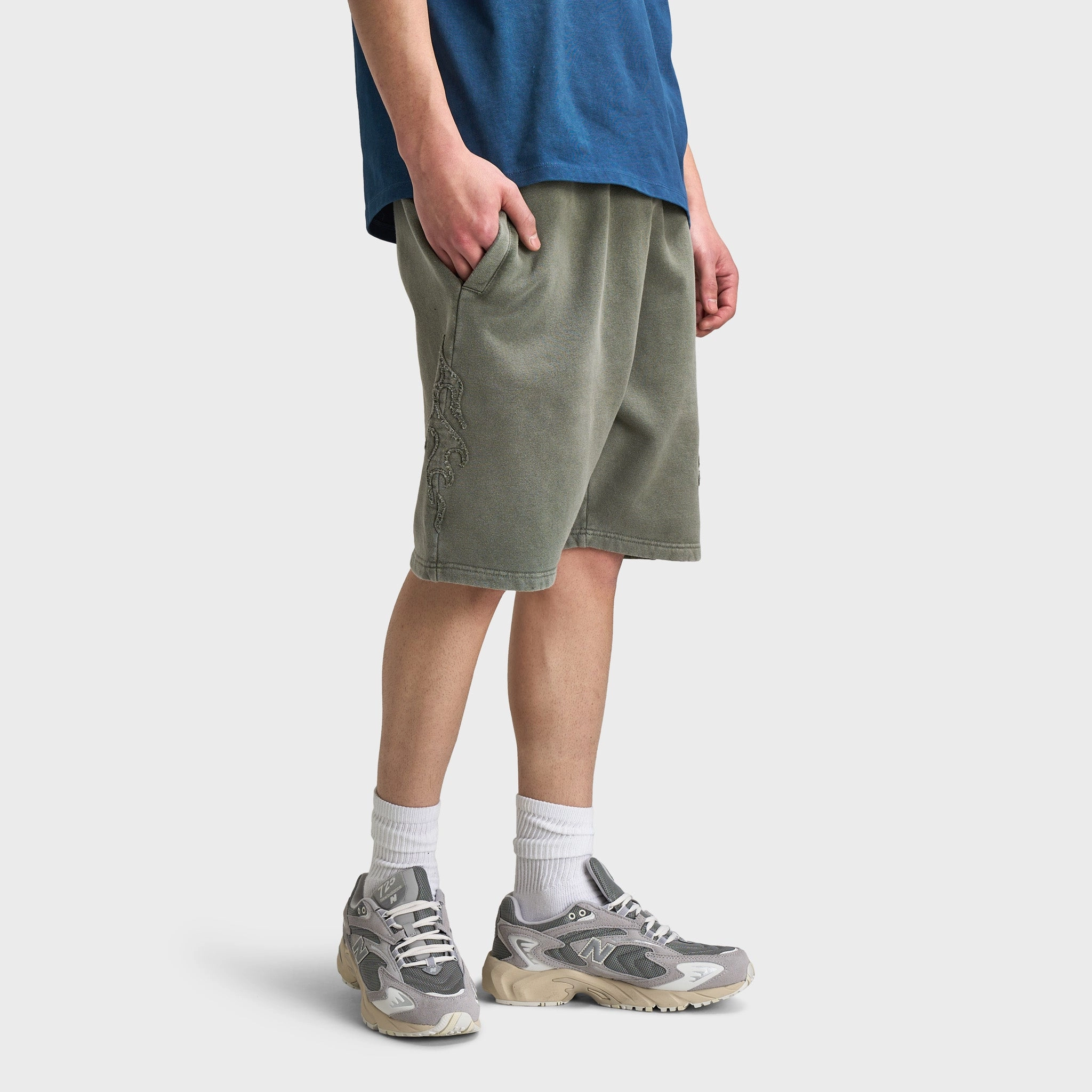 Supply & Demand Aydar Shorts / Washed Ivy Green